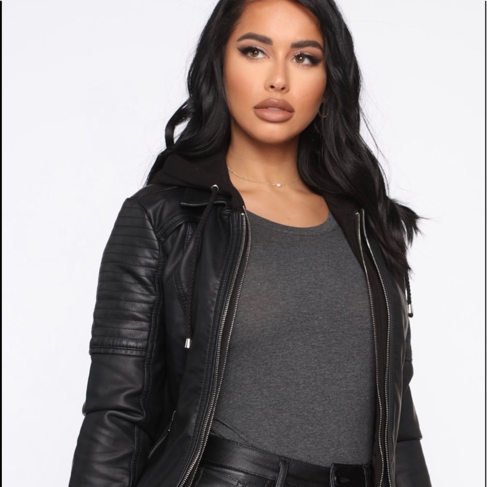 Fashion Nova - My Go To PU Jacket